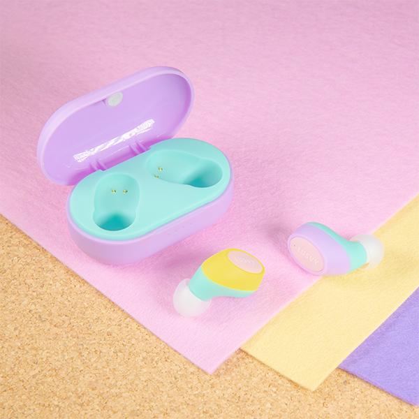 L101tws Bluetooth5 0に対応したパステルシリーズ 左右2トーンカラー完全ワイヤレスイヤホン 株式会社ナガオカ Nagaoka Co Ltd ダイヤモンドレコード針のナガオカ