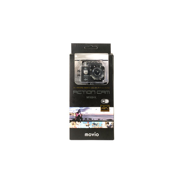 カメラ ビデオカメラ M1034K・WiFi機能搭載 高画質4K Ultra HD アクションカメラ｜株式会社 